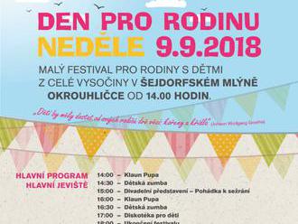 Den pro rodinu - Šejdorfský Mlýn Okrouhlička