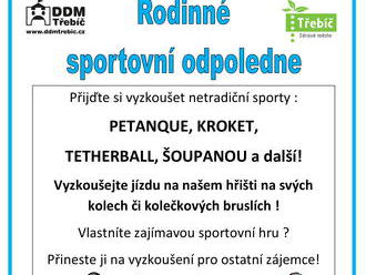 Rodinné sportovní odpoledne - Třebíč