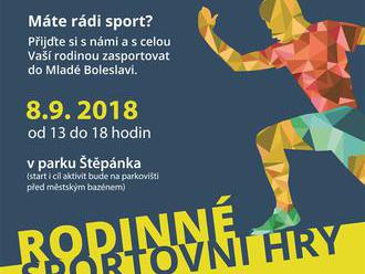 Rodinné sportovní hry - Mladá Boleslav