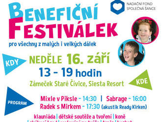 Benefiční festiválek pro všechny z malých i velkých dálek