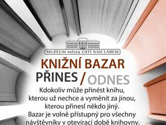 Knižní bazar „přines – odnes“