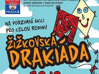 Žižkovská drakiáda - Praha