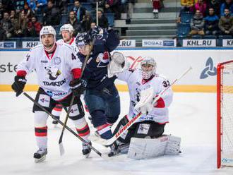 HC Slovan Bratislava nestrelil na ľade Traktoru ani gól, v novej sezóne KHL je stále bez bodu