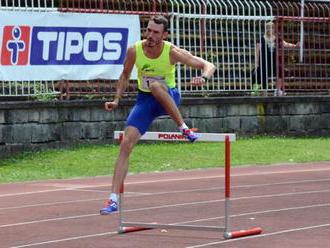 Martin Kučera zabehol najlepší slovenský výkon histórie na 300 m prekážok