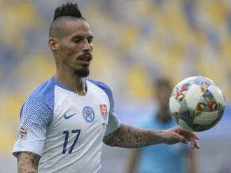 Marek Hamšík proti Ukrajine vyrovnal rekordný zápis Karhana, zápas hodnotil na čistú remízu