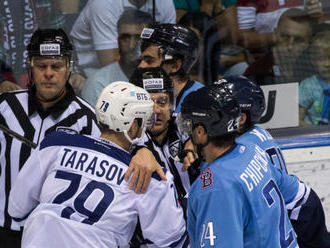 Slovan Bratislava v KHL zvíťazil druhýkrát v rade, víťazný gól dal tri minúty pred koncom