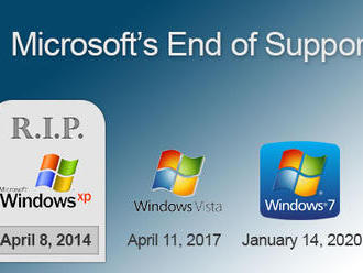 Podpora Windows 7 do roka končí