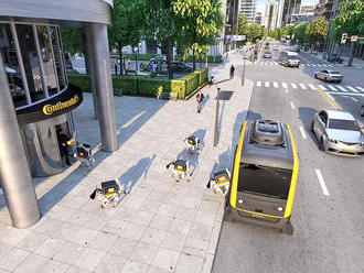 Přijdou pošťáci o práci? Continental představil vizi doručování robotickými psy