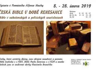 Česká bible v době renesance