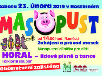 Masopust – Hostinné