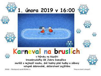 Karneval na bruslích - Nýrsko