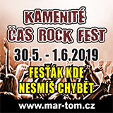 Kamenité Čas rock fest 2019 - Vyšní Lhoty