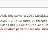 Pravděpodobný 12jádrový AMD Matisse se objevil v databázi UserBenchmark