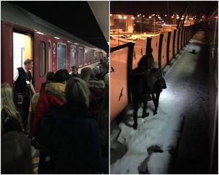 Agónia slovenských železníc: FOTO V Rači horel rušeň, v Trenčíne sa roztrhol rýchlik