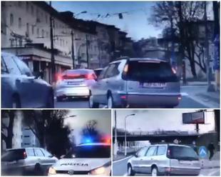 Mimoriadne extrémne manévre: VIDEO Bratislavskí policajti naháňali vodiča, zo záberov tuhne krv