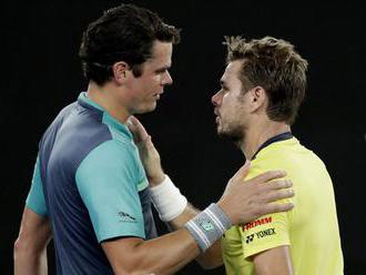 Video: Raonic mal v druhom kole Australian Open aj šťastie, Wawrinku zdolal v štyroch tajbrejkoch