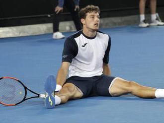 Video: Carreno-Busta viedol nad Nišikorim 2:0 na sety, ale vo štvrťfinále Australian Open si nezahrá