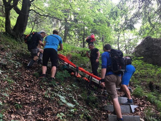 Turistika v Prosieckej doline žene nevyšla, plán jej prekazili závraty