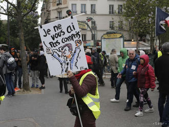 V poradí 49. protest žltých viest sprevádzala nízka účasť