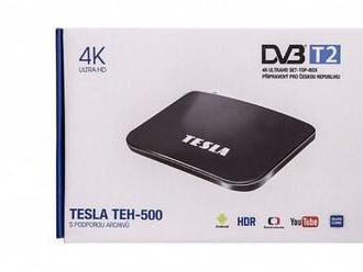   Jak funguje DVB-T2 box Tesla TEH-500 a jaké podporuje aplikace?