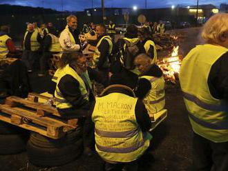 V poradí 49. protest žltých viest sprevádzala nízka účasť