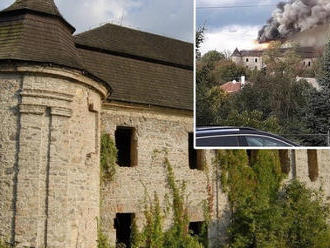 Obrovská strata na východe: Zničujúci požiar zachvátil kaštieľ Levočskej bielej panej