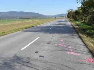 FOTO Poriadne opitý šofér   pri Prešove narazil do cyklistu, z miesta nehody ušiel