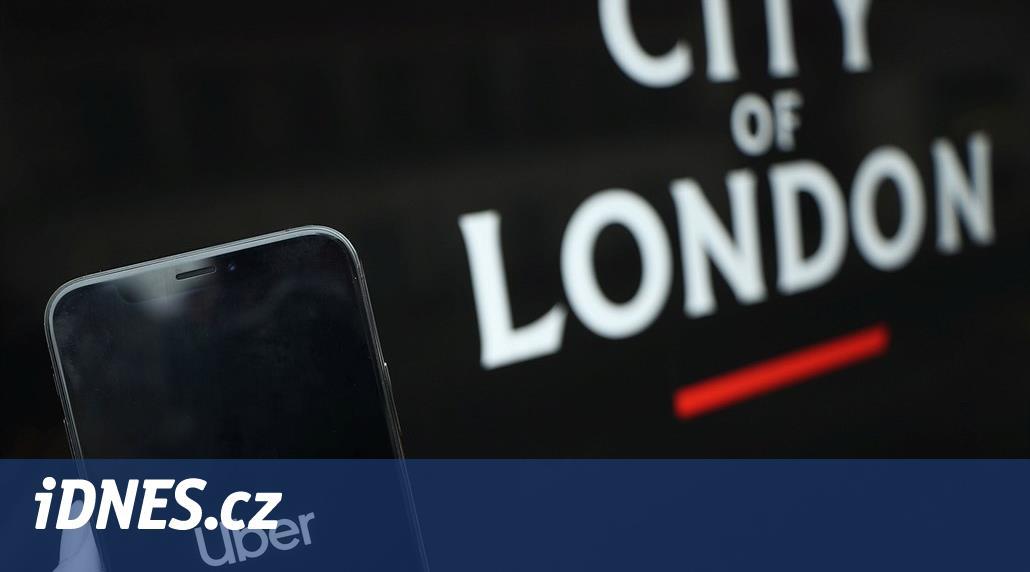 Uber v Londýně přišel o licenci. Má na kontě čtrnáct tisíc černých jízd
