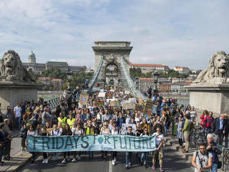 Environmentalisti protestovali s ukradnutými portrétmi Macrona