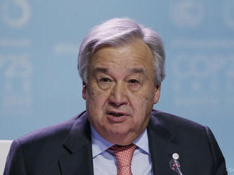 Šéf OSN Guterres je sklamaný z výsledkov klimatického summitu