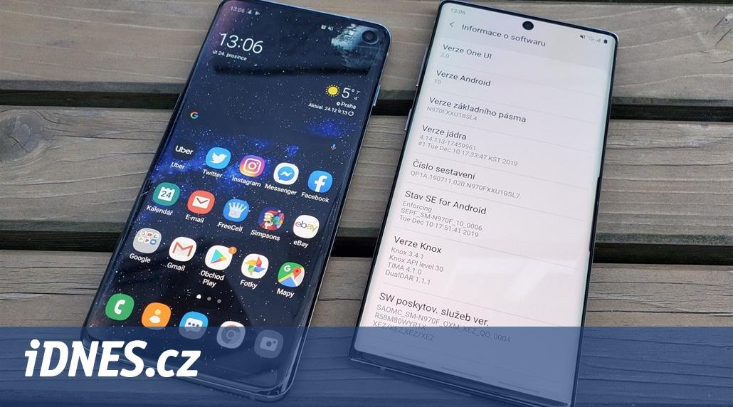 Dříve než v minulosti. Špičkové samsungy dostaly Android 10