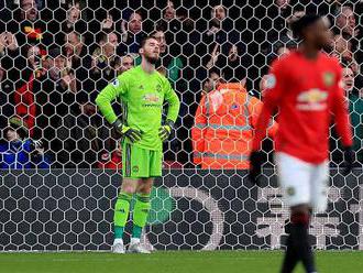 Tenhle gól si De Gea za rámeček nedá. I kvůli němu padl Manchester s posledním