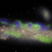 Astronomové našli v galaktickém halu překvapivě složitá magnetická pole