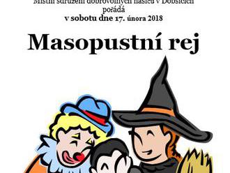 Masopustní veselice - Dobšice