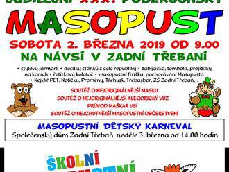 Poberounský masopust - Zadní Třebaň