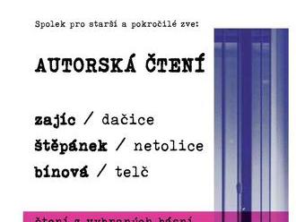 Autorské čtení - Zajíc / Bínová / Štěpánek - Knihkupectví Hejl