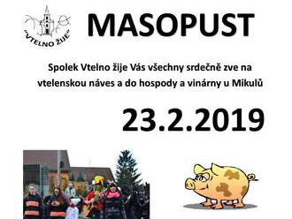 Masopust ve Vtelně - Most