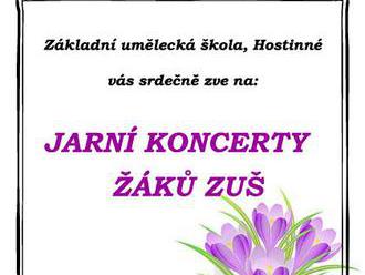 Jarní koncerty ZUŠ Hostinné