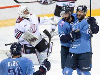 Slovan s druhým víťazstvom v KHL za sebou, doma si poradil s Dinamom Riga