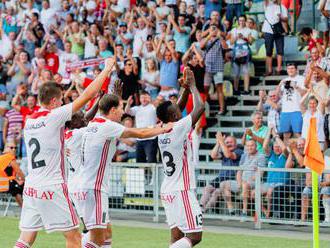 Trenčín strelil vo Fortuna lige tri a Ružomberok štyri góly, Spartak remizoval a Nitra prehrala