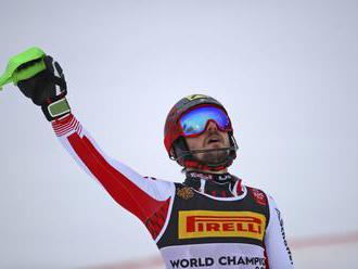 Hirscher na MS v zjazdovom lyžovaní obhájil titul v slalome, Žampa na druhé kolo nenastúpil