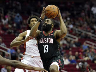 NBA: Harden exceloval, 58 bodmi potiahol Houston k výhre nad Miami