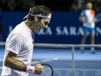 FEDERER ZÍSKAL STÝ TITUL V DVOJHRE NA OKRUHU ATP