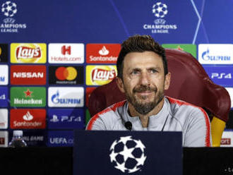 Tréner Eusebio Di Francesco skončil na lavičke AS Rím