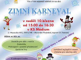 Zimní karneval pro děti - Hradec Králové