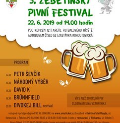 Žebětínský pivní festival s kapelou Divokej Bill revival