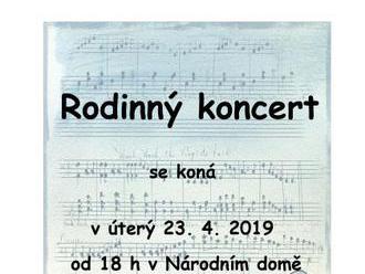 Rodinný koncert v Hostinném