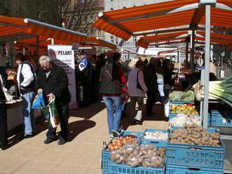 Farmářské trhy na Tylově náměstí v Praze