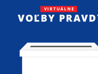 Vo virtuálnych voľbách Pravdy najvyrovnanejšie hlasovali prvovoliči