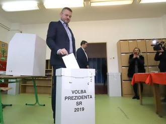 VIDEO Prezidentské voľby 2019: Premiéra vyrušil veľký počet kandidátov, treba mať viac rešpektu